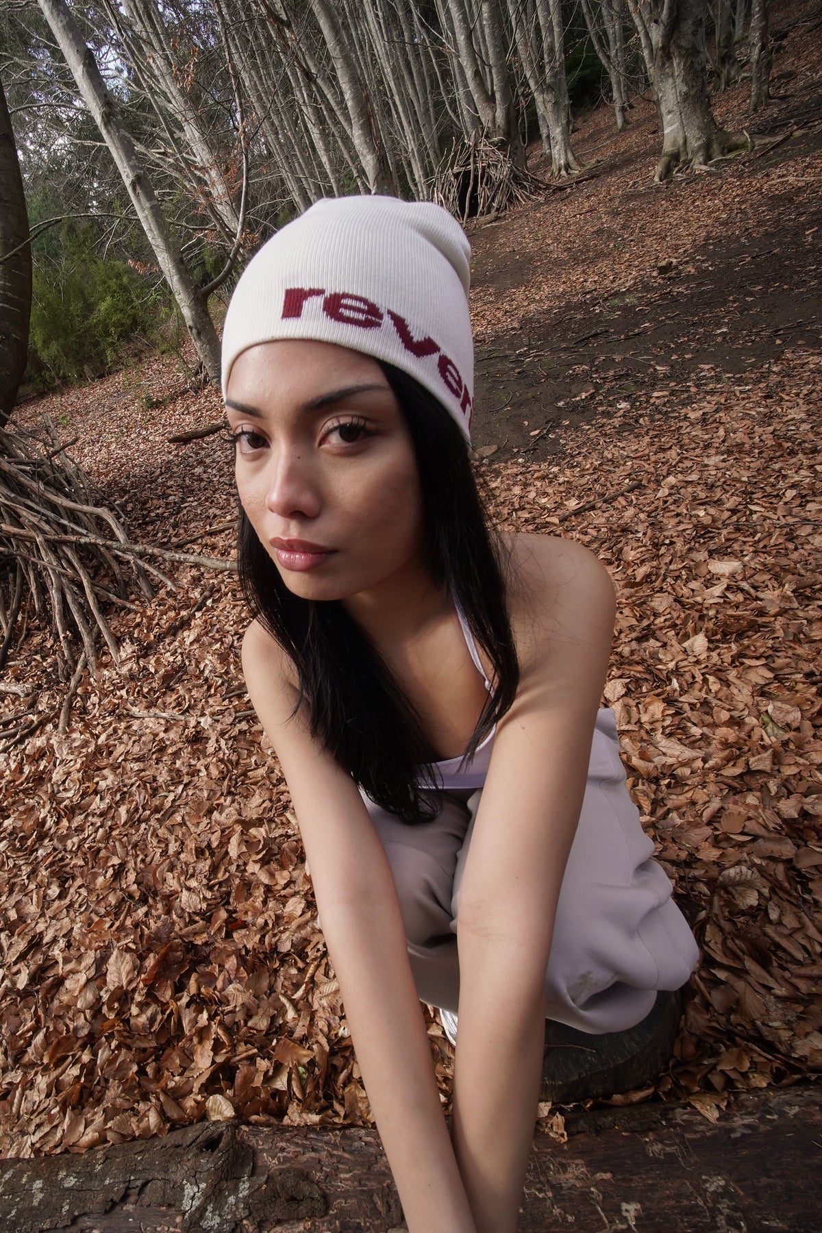JP-LOGO Beanie Cream