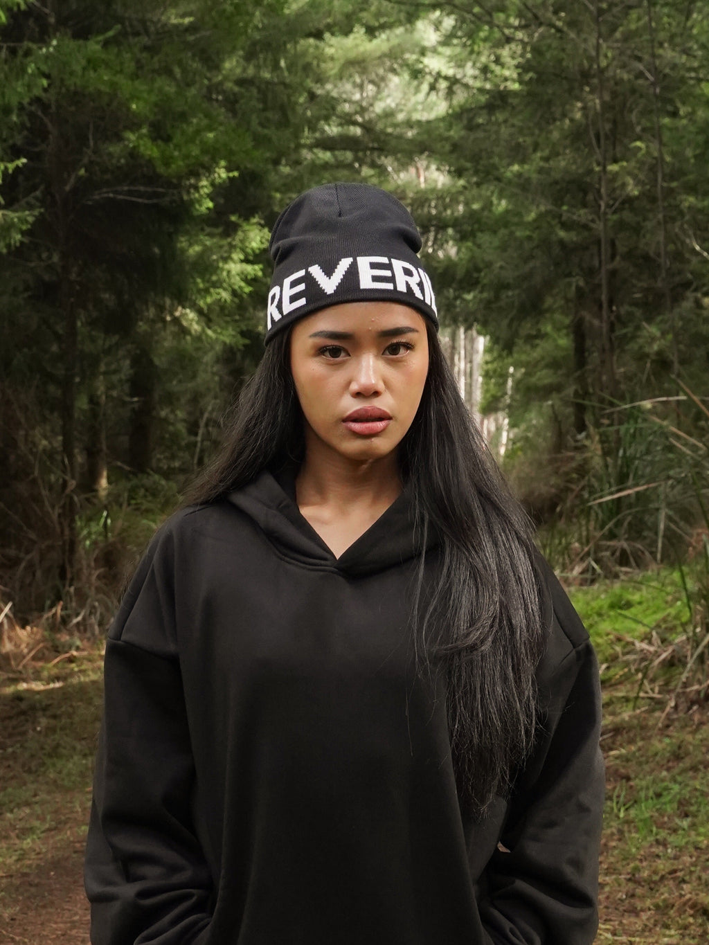 TYPE-01 Black Beanie