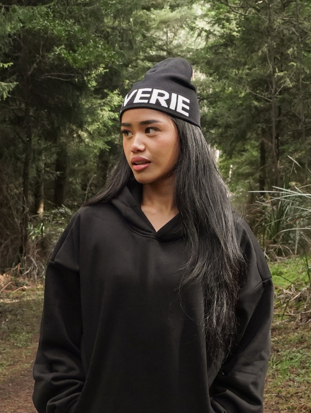 TYPE-01 Black Beanie